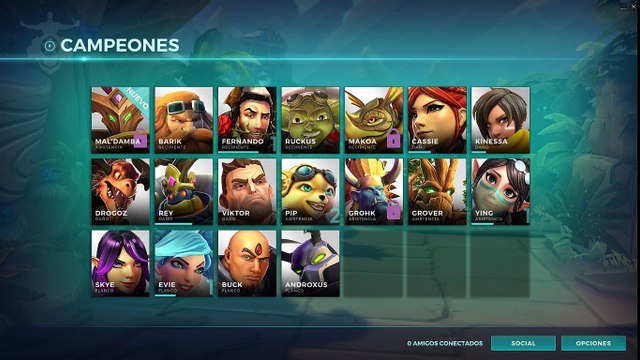 Vídeo Guía, Paladins - Vestíbulo principal Paladins