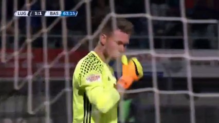 Davide Mariani Amazing Goal - FC Lugano vs FC Basel  1-1  Switzerland Super League 22-10-2016 (HD)