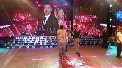 Repaso de la coreo sin música Pedro...Mariano marcando atento!