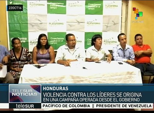 Honduras: campesinos del Aguán exigen justicia para líderes asesinados