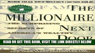 [PDF] FREE The Millionaire Next Door [Read] Full Ebook