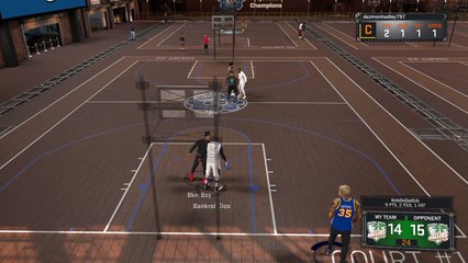 NBA 2K17 [MyparkGameplay]why you need the Brickwall badge for your Glass Cleaner!!