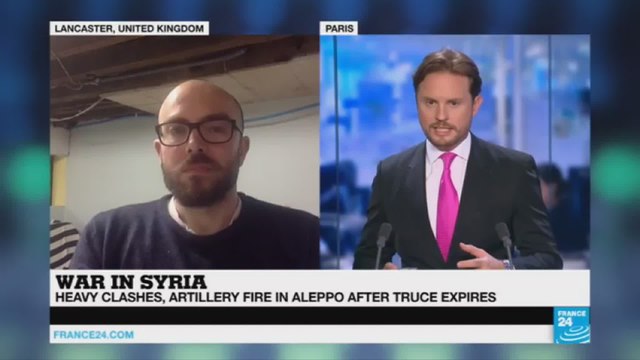 Simon Mabon discusses the situation on the ground in Syria