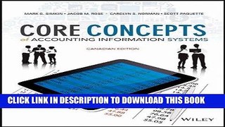 [Free Read] Core Concepts of Accounting Information Systems Full Online