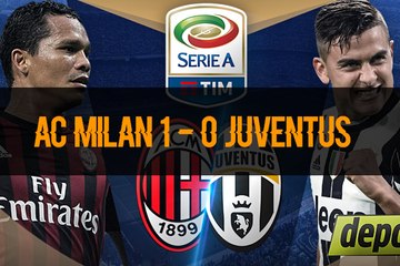 AC Milan 1 - 0 Juventus - The Highlights (October 22, 2016)