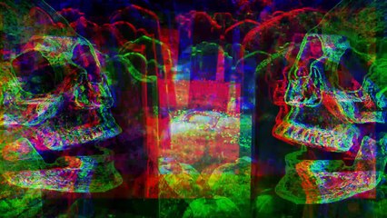 FREE Halloween Glitch Art Visual VJ Clip 3 Royalty Free Public Domain