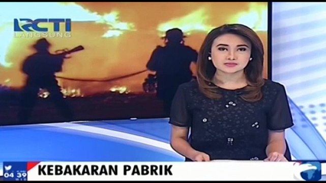 Pabrik Tahu Diamuk Si Jago Merah di Tangerang Banten