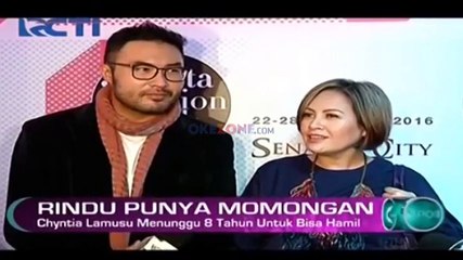 Chyntia Lamusu dan Surya Saputra Menunggu 8 Tahun untuk Bisa Hamil