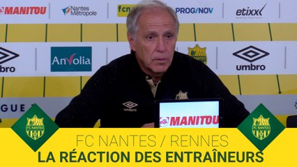 FCN-SRFC : la réaction des entraîneurs