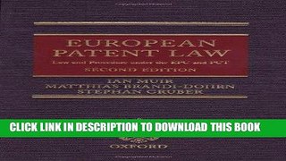 [PDF] European Patent Law: Law and Procedure under the EPC and PCT Popular Online