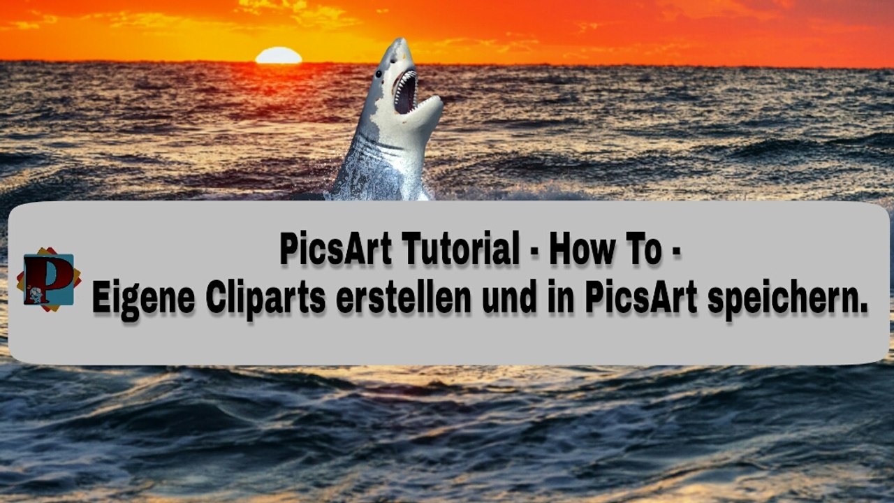 PicsArt Tutorial - How to - Eigene Cliparts erstellen und speichern @XxBA666xX