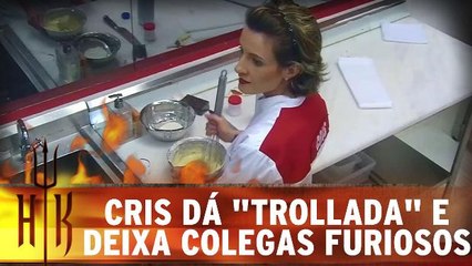 Cris dá `trollada` e deixa colegas furiosos