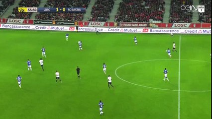 Goal Eder - Lille VS Bastia (2-1)