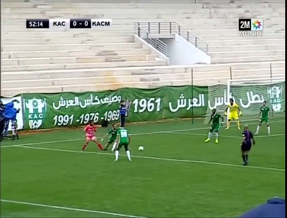 Kenitra AC vs Kawkab Athletic Club Marrakech  1-1  - Botola Pro Moroccan 22-10-2016 (HD)