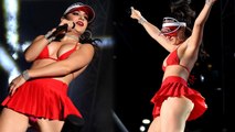 Charli XCX Flashes Crotch in Racy Concert Outfit