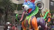 Criaturas fantásticas recorren la Ciudad de México en el desfile de Alebrijes Monumentales