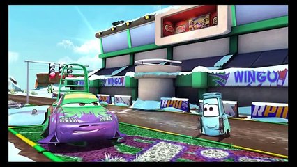 Disney Pixar Cars Fast as Lightning McQueen - Wingo vs Tokyo Mater Disney Cars
