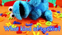 COOKIE MONSTER Eating Letters & Cookies Learning Alphabet   Cozy Coupe Car Crash & Eats Disney Cars