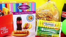 Coca Cola Themed Hot Dog Maker & Coke Toaster + Surprise Egg with Gummy Candy by DisneyCarToys