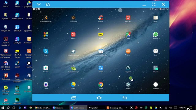 DeskDock App- How to use single mouse for computer and android device simultaneously