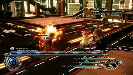 FFXIII-2 [HD] WALKTHROUGH PART 61 - ACADEMIA 500 (3/3) PROTO-BEHEMOTH [4 STARS]