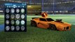 Rocket League painted wheels Burnt Sienna Lobo