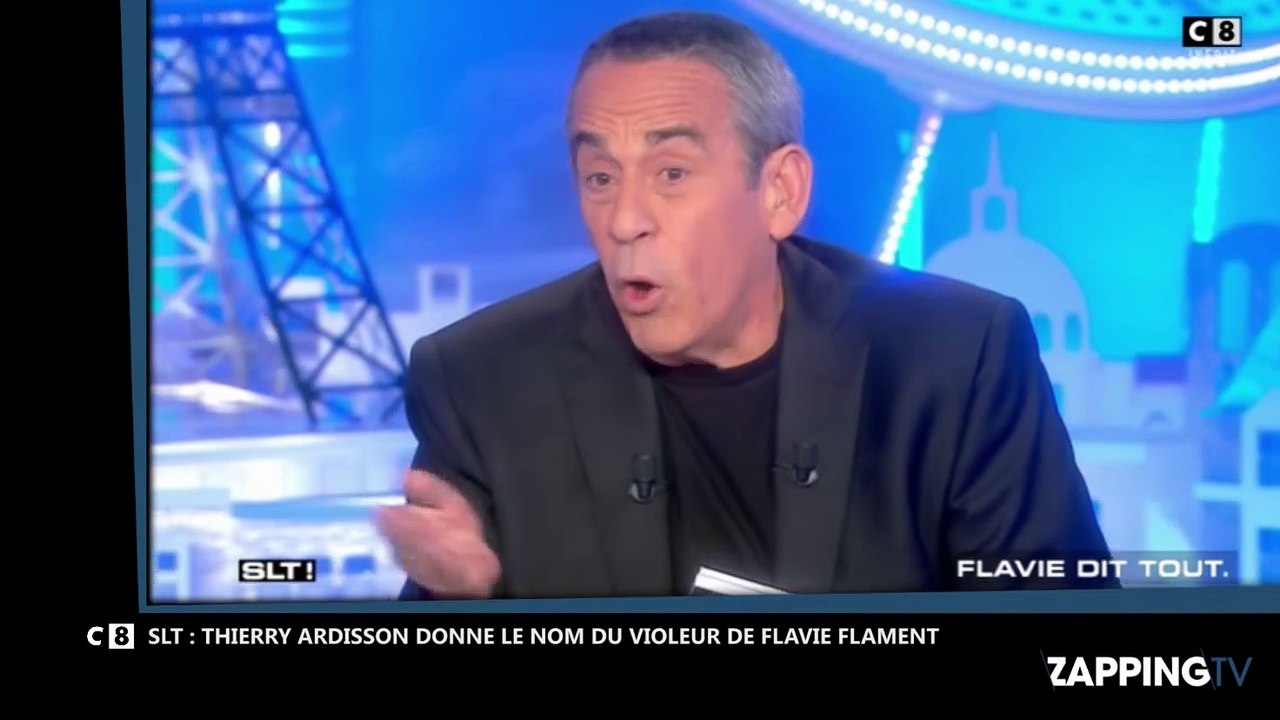 SLT - Flavie Flament violée : Thierry Ardisson dévoile le nom de l’agresseur et l’insulte