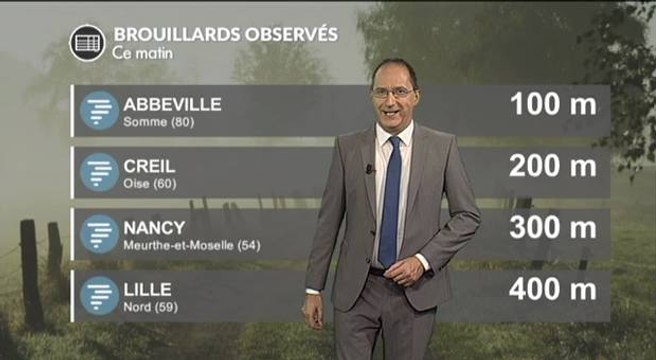 Météo dimanche : temps humide au sud-est, du vent dans le sud-ouest