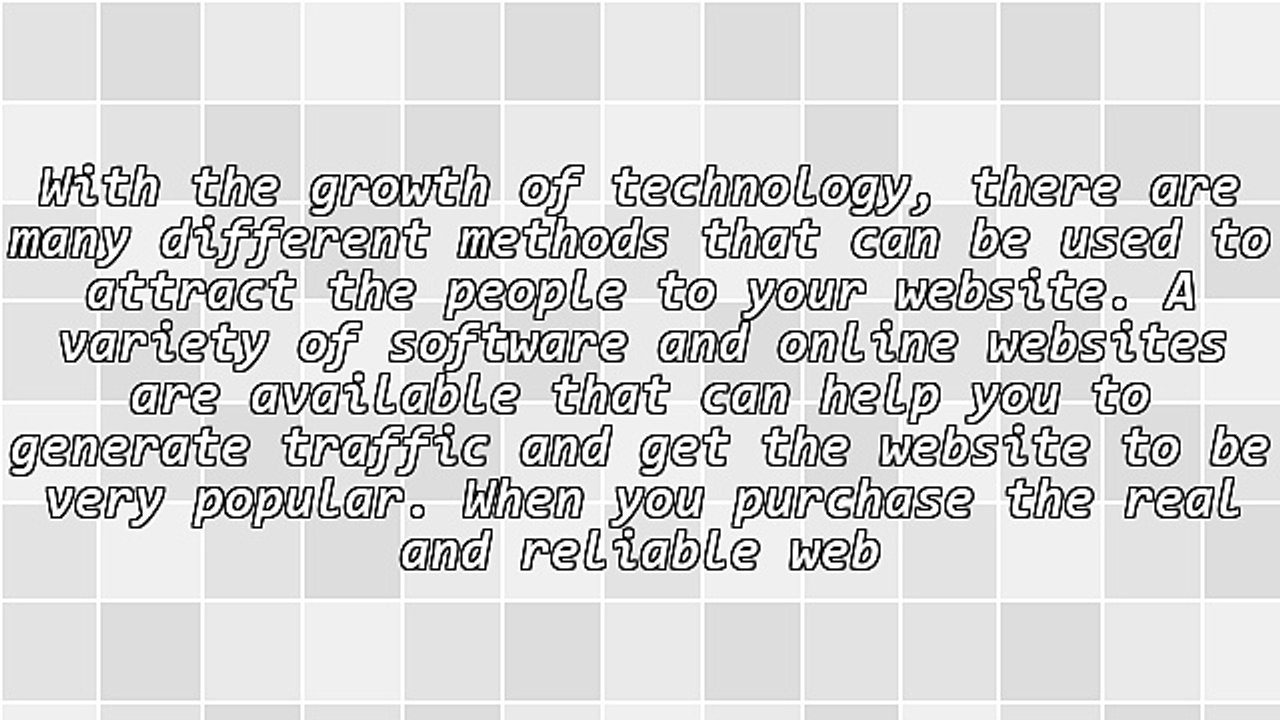 Increase the Traffic on Your Website