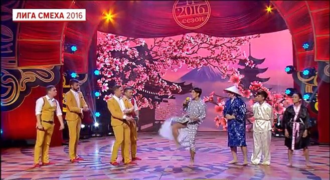 'Отдыхаем вместе' и Елена Кравец - Шелковый путь - восток - Лига Смеха 2016, Второй полуфинал