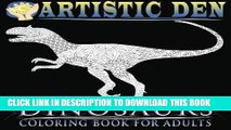 [PDF] Dinosaurs Coloring Book For Adults: Unique Floral Tangle Dinosaur Designs (Floral Tangle Art