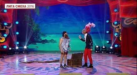 Прозрачный гонщик и Игорь Ласточкин - Триста пятниц спустя - Лига Смеха 2016, Второй полуфинал