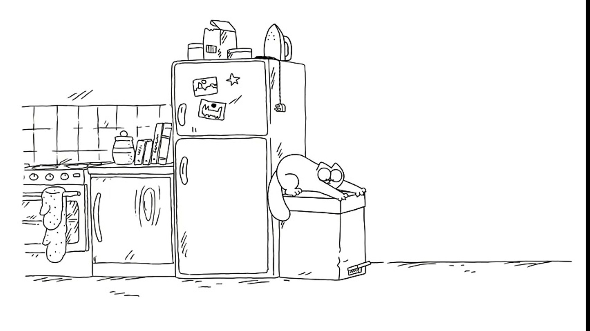 ⁣Trash Cat - Simon's Cat