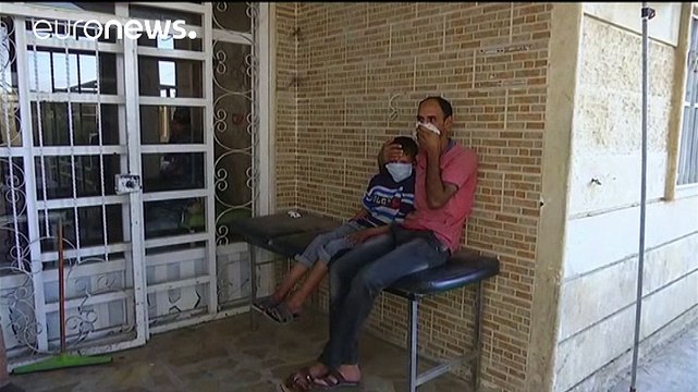 انتشار گاز سمی در شهر قیاره عراق در پی حمله داعش