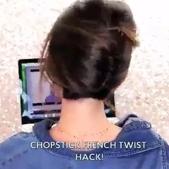 amazing and easy hair style for beautiful girls