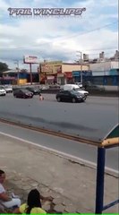 Car jacker gets taken for a ride