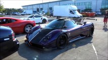 1 of 1 Purple Pagani Zonda 760 RS Sounds and Mad Combos in London! EXCLUSIVE