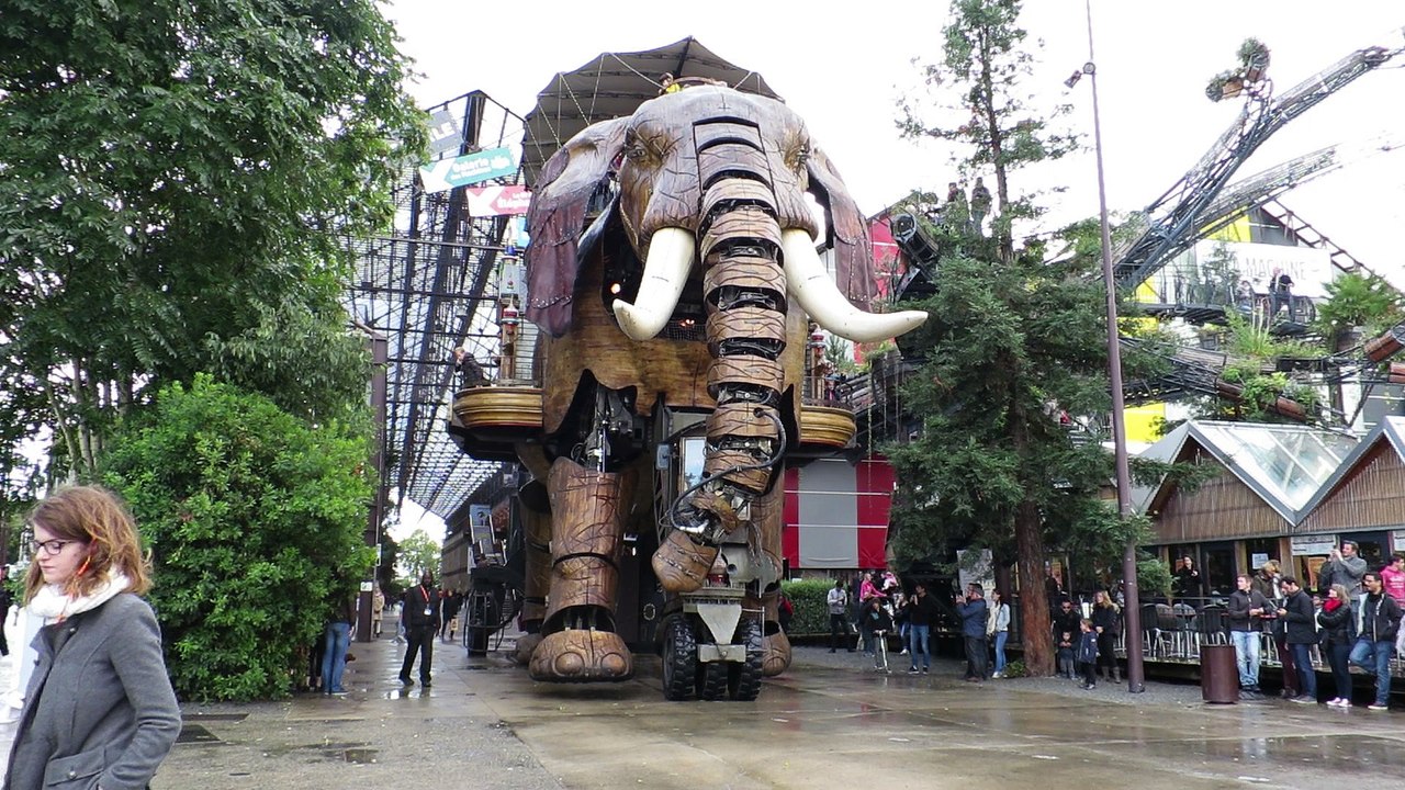 Nantes l'éléphant des machines de l'île