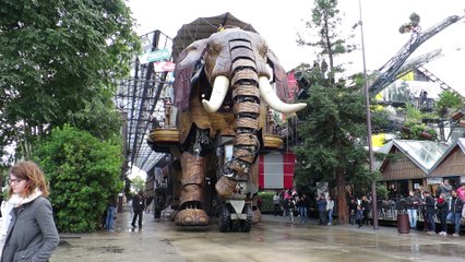 Nantes l'éléphant des machines de l'île