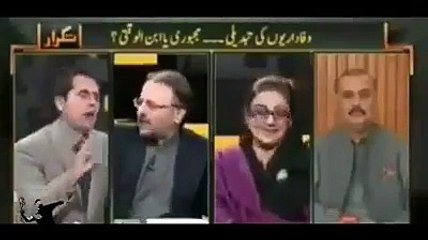 Shahbaz Sharif is murderer of 300 people dont let him run -  Uzma Bukhari of PMLNs old clip