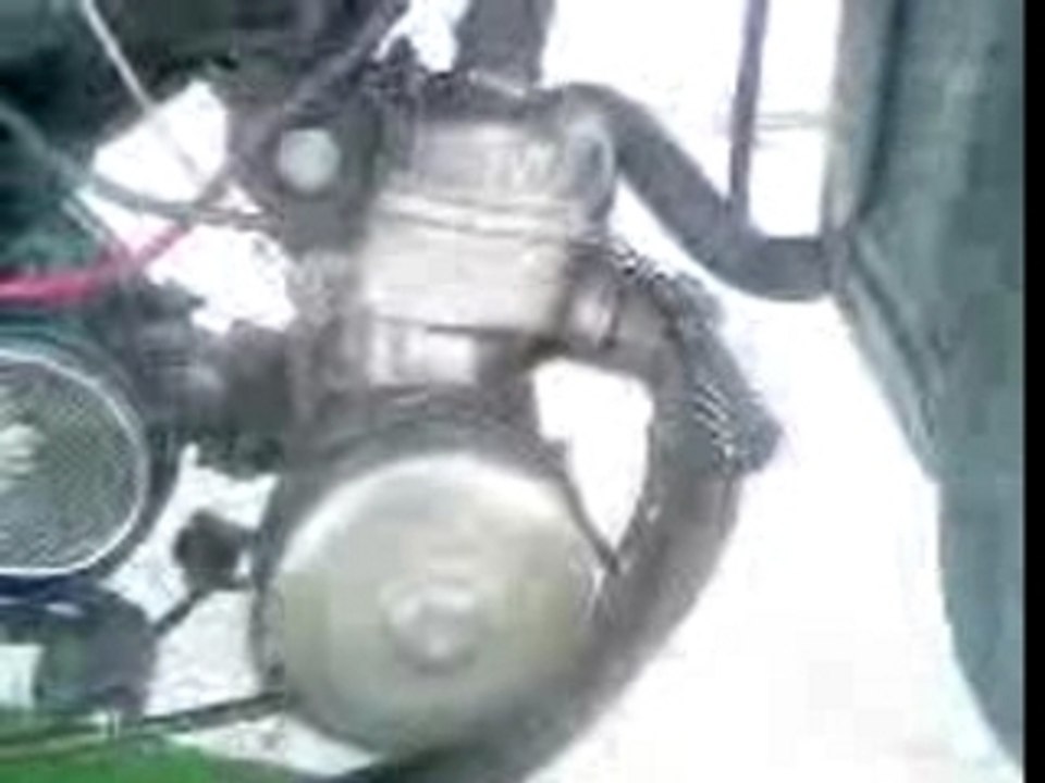 moi en cour de réglage avec kit 50W polini