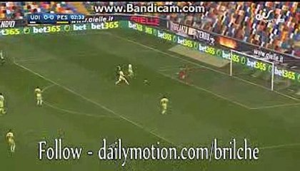 Udinese 1st Big Chance - Udinese vs Pescara - Serie A 23/10/2016