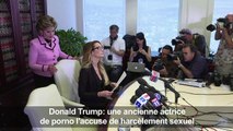 Trump: une actrice porno l'accuse de harcèlement sexuel