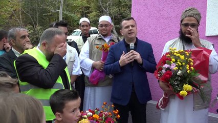 Report TV - Ndërtohet shkolla në Spatharë,Balla: Do të ndërhyjmë tek ura dhe rruga