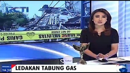 Polisi Olah TKP Ledakan Gas di Bekasi Jawa Barat