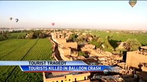 Egypt Balloon Crash Video: 19 Tourists Dead in Fiery Hot Air Balloon Accident - Caught on Tape