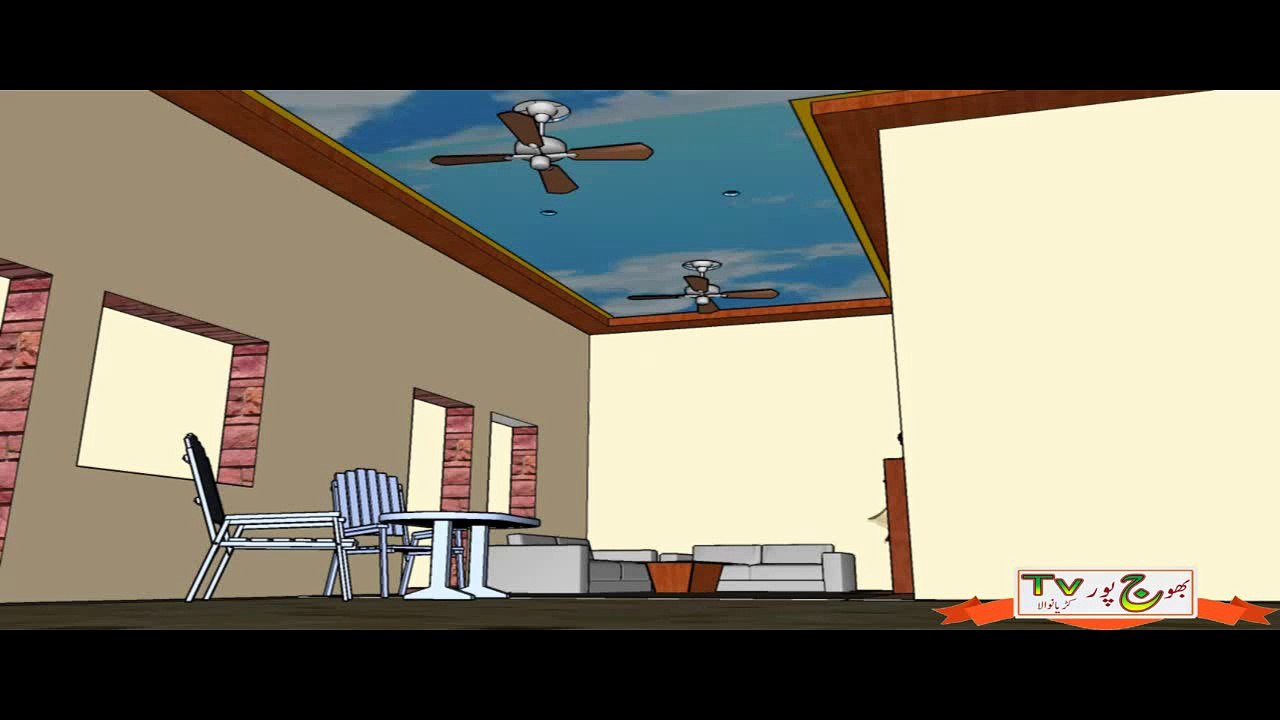 qasar1      Googl Sketchup ( 42x47 )Gujrat Punjab Pakistan House Model Qaisar Doger