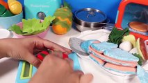 IKEA Toy Cutting Peeling Velcro Fish Vegetables Cooking Duktig Toys