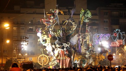Fallas 2016 Cremà  L'Antiga