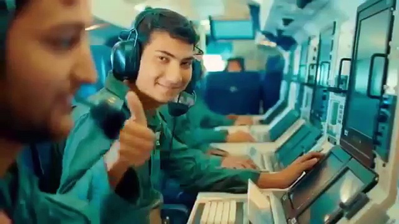 Pakistani air force in action